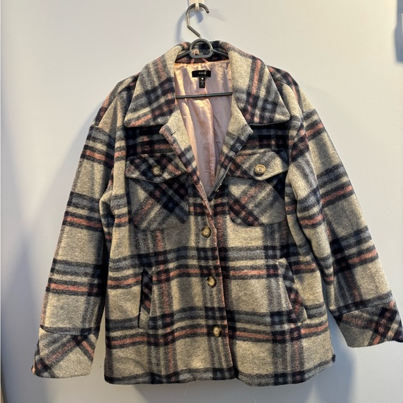 Plaid Coat - Picture 1 of 5